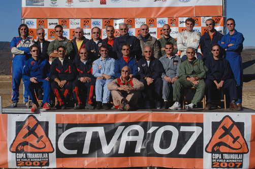 Pilotos presentes en Santa Cilia 